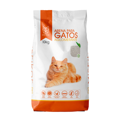 Mistikat Arena para Gatos 30kg Presentación de 10Kg