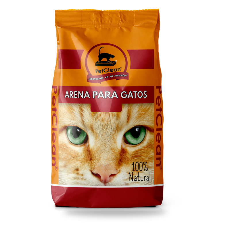 Funda de arena para gatos Petclean 5 kg